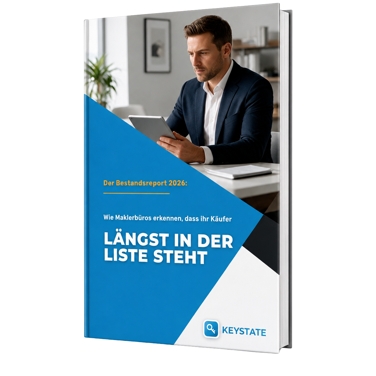 Cover des Bestandsreports 2026: Wie Maklerbüros erkennen, dass ihr Käufer längst in der Liste steht